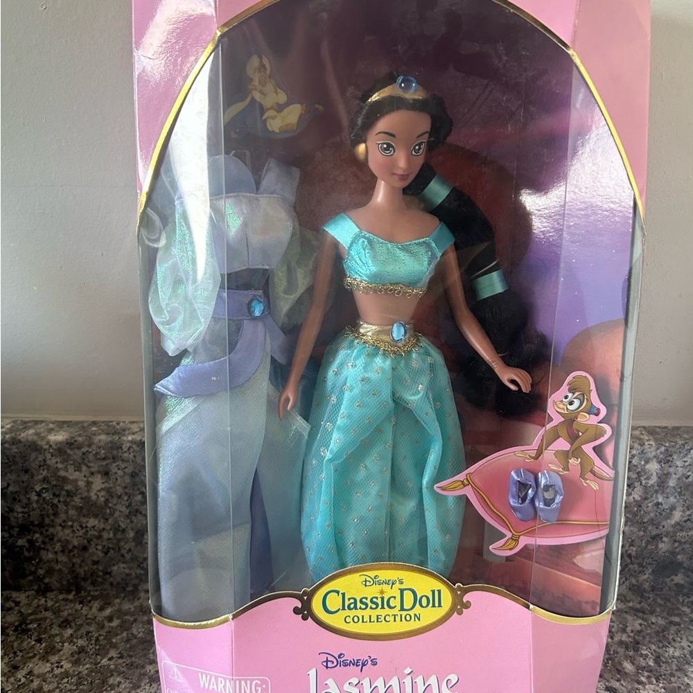 Disney Jasmine Classic Doll - Teal and Gold Outfit